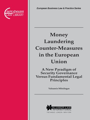 cover image of Money Laundering Counter-Measures in the European Union